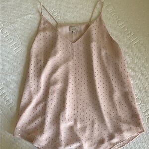 LOFT Pink Sleeveless Camisole Top